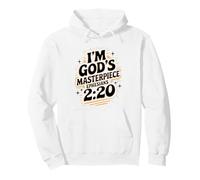 I Am God's Masterpiece Christian Bible Verse Pullover Hoodie