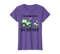 I Am Going To Be a Big Brother Bro Announcement Tractors T-Shirt