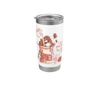 I Am Good Just the Way I Am Bunny Affirmation Stainless Steel Insulated Tumbler