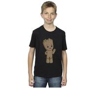 I Am Groot Cute Groot T-Shirt Marvel Black 3-4 Years