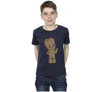 I Am Groot Cute Groot T-Shirt Marvel Navy 9 Years