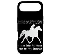 I Am His Eyes He Is My Wings I Am His Human He Is My Horse Case for iPhone Air