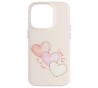 I Am His He Is Mine Love Hearts Christian Faith Valentine Case for iPhone 14 Pro