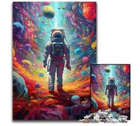 I Am in Space Jigsaw Puzzles for Adults 1000 Piece Puzzles for Adults DIY Art Decor, 50x75CM/19.68x29.52inch