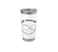 I Am Infinite Abundance | Positive Affirmation Design Stainless Steel Insulated Tumbler