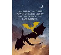 I Am Infinite Dragon Journal | Fourth Wing Inspired | Bookish Gift