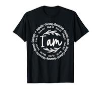 I Am Inspiration Affirmation Bible Verse Christian T-Shirt