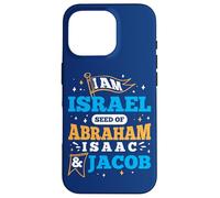 I Am Israel Seed Of Abraham Isaac And Jacob Jew Religion Case for iPhone 16 Pro