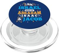I Am Israel Seed Of Abraham Isaac And Jacob Jew Religion PopSockets PopGrip for MagSafe