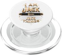 I Am Jack Doing Jack Things Funny Celebration PopSockets PopGrip for MagSafe
