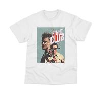 I Am Jack's Smirking Revenge Inspired by Fight Club Printed T-Shirt (Large) White