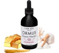 I Am Joy co. Ormus Ocean Nectar Monoatomic Gold with Iodine Designed to Decalcify The Pineal Gland, Support Thyroid and Increase Feelings of Alertness, Clarity of Thought and Energy 4oz