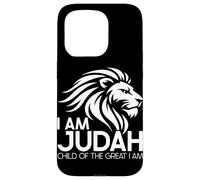 I Am Judah Child Of The Great I Am Lion Faith Christian Case for iPhone 15 Pro