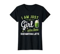 I Am Just A Girl Who Loves Iced Matcha Latte T-Shirt
