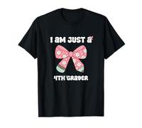 I am Just a Little Miss 4th Grader Lil Third Back to School T-Shirt