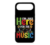 I Am Just Here For The Music Fun Typography Case for iPhone Air