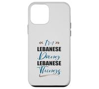 I am Lebanese Doing Lebanese things Funny Lebanon Lover Case for iPhone 12 mini