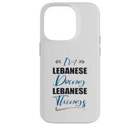 I am Lebanese Doing Lebanese things Funny Lebanon Lover Case for iPhone 14 Pro