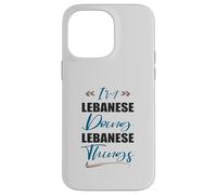 I am Lebanese Doing Lebanese things Funny Lebanon Lover Case for iPhone 14 Pro Max