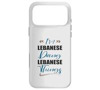 I am Lebanese Doing Lebanese things Funny Lebanon Lover Case for iPhone 17 Pro Max