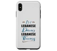 I am Lebanese Doing Lebanese things Funny Lebanon Lover Case for iPhone XS Max