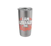 I Am Literally The Bomb Explosive Energy Vibes |- Stainless Steel Insulated Tumbler