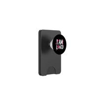I AM LOVED Heartfelt Typographic PopSockets PopWallet for MagSafe