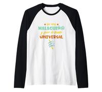 I am Malagueño Universal Raglan Baseball Tee