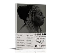 I Am Music Lil WayneArt Canvas Print of Oil Paintings Reproduction Modern Canvas Print Artwork Abstract Landscape Pictures Printed on Canvas Wall Art for Home Office DecorationsFrame-style12x18inch(30
