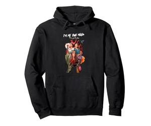 I am my own muse - Frida Kahlo Pullover Hoodie, Adult Unisex, Black, XX-Large