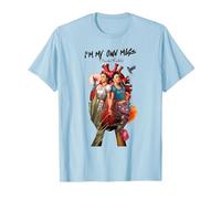 I am My own Muse - Frida Kahlo T-Shirt, Men, Baby Blue, Small