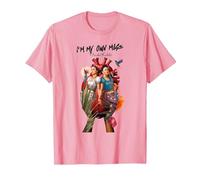 I am My own Muse - Frida Kahlo T-Shirt, Men, Pink, Small