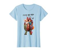 I am My own Muse - Frida Kahlo T-Shirt, Women, Baby Blue, Medium