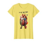 I am My own Muse - Frida Kahlo T-Shirt, Women, Lemon Yellow, 3X-Large