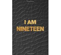 I AM NINETEEN: Unique Birthday Memory Keepsake Book for 19 year old girl or boy.Story Writing, Drawing and more.120 Pages ,Soft Matte Cover.