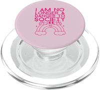 I Am No Longer A Danger To Society (Funny Weird Statement) PopSockets PopGrip for MagSafe
