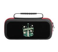 I Am No Man Compatible with Switch Case Bag Travel Protective Cover Handbag with 20 Game Accessories