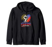 I am Not A Filipino For Nothing Fight Supporter DU30 Duterte Zip Hoodie