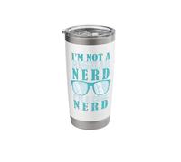 I am not a Normal Nerd, but Cool Stainless Steel Insulated Tumbler
