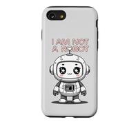 I Am Not A Robot Cute Kawaii AI Gamer Case for iPhone SE (2020) / 7/8