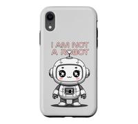 I Am Not A Robot Cute Kawaii AI Gamer Case for iPhone XR