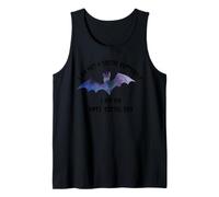 I am not a social butterfly, I am an anti-social bat. Tank Top