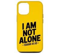I Am Not Alone Uplifting - Retro Bible Verse Christian Faith Case for iPhone 12/12 Pro