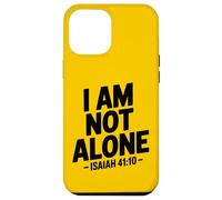 I Am Not Alone Uplifting - Retro Bible Verse Christian Faith Case for iPhone 12 Pro Max