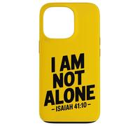 I Am Not Alone Uplifting - Retro Bible Verse Christian Faith Case for iPhone 13 Pro