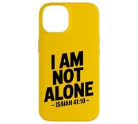 I Am Not Alone Uplifting - Retro Bible Verse Christian Faith Case for iPhone 14