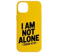 I Am Not Alone Uplifting - Retro Bible Verse Christian Faith Case for iPhone 14 Plus