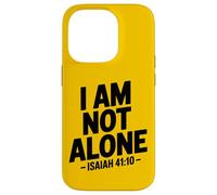 I Am Not Alone Uplifting - Retro Bible Verse Christian Faith Case for iPhone 14 Pro