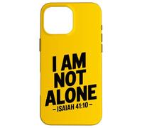 I Am Not Alone Uplifting - Retro Bible Verse Christian Faith Case for iPhone 16 Pro Max