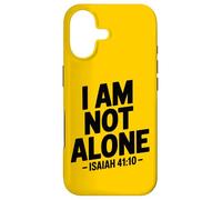 I Am Not Alone Uplifting - Retro Bible Verse Christian Faith Case for iPhone 17